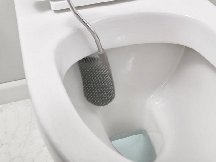 Joseph Joseph EasyStore SST Toilet Roll Hold con Cepillo de Inodoro