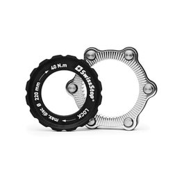 Swissstop Adaptador de freno de disco de 6 agujeros a Centerlock