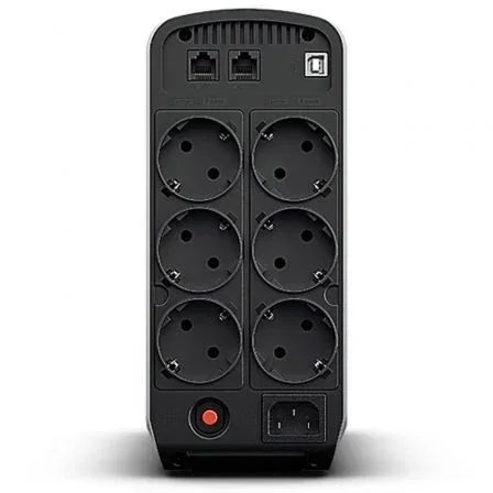 Cyberpower SAI Línea Interactiva CP900EPFCLCD / 900VA-540W / 6 Salidas / Formato Torre