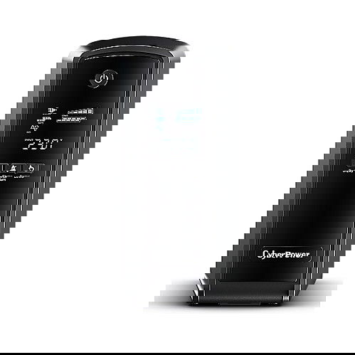 CyberPower CP900EPFCLCD UPS Standby/Offline, 0,9 kVA, 540 W, Onda Sinusoidal Pura, Protección de Sobretensión CyberPower CP900EPFCLCD UPS Standby/Offline, 0,9 kVA, 540 W, Onda Sinusoidal Pura, Protección de Sobretensión