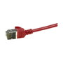 LogiLink Cable de parcheo Cat.6A SlimLine rojo 5,0m