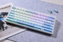 Mchose G75-4A Teclado Mecánico Gaming Inalámbrico RGB 83 Teclas Azul Distribución Polaca