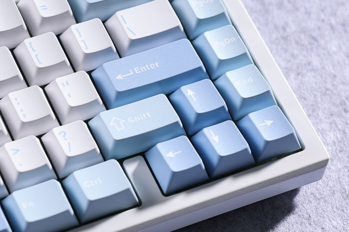 Mchose G75-4A Teclado Mecánico Gaming Inalámbrico RGB 83 Teclas Azul Distribución Polaca Mchose G75-4A Teclado Mecánico Gaming Inalámbrico RGB 83 Teclas Azul Distribución Polaca