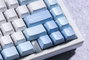 Mchose G75-4A Teclado Mecánico Gaming Inalámbrico RGB 83 Teclas Azul Distribución Polaca