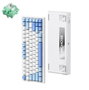 Mchose G75-4A Teclado Mecánico Gaming Inalámbrico RGB 83 Teclas Azul Distribución Polaca