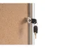 Bi-office Vitrina de anuncios fondo corcho 720x981 mm
