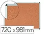 Bi-office Vitrina de Anuncios Interior Fondo Corcho Marco Aluminio Cerradura 720x981 mm