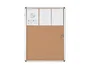 Bi-office Vitrina de anuncios fondo corcho 720x981 mm