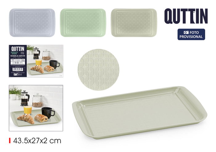 Inde Quttin Bandeja Metal para Servir Surtido 12 Unidades Inde Quttin Bandeja Metal para Servir Surtido 12 Unidades