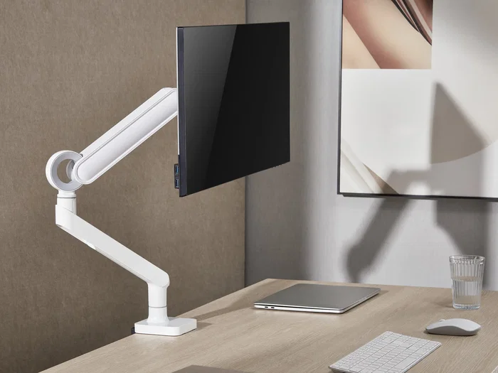 Equip Soporte de escritorio para monitor 17-35 pulgadas Blanco