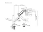 Equip Soporte de escritorio para monitor 17-35 pulgadas Blanco