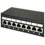 EQUIP Patchpanel 24x RJ45 Cat5e 19 pulg FTP 1U negro