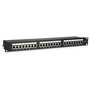 EQUIP Patchpanel 24x RJ45 Cat5e 19 pulg FTP 1U negro