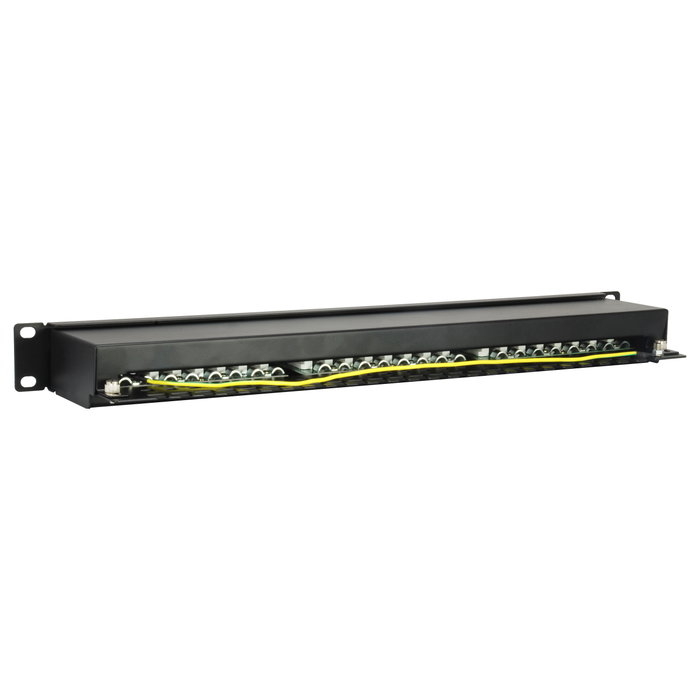 EQUIP Patchpanel 24x RJ45 Cat5e 19 pulg FTP 1U negro