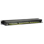 EQUIP Patchpanel 24x RJ45 Cat5e 19 pulg FTP 1U negro