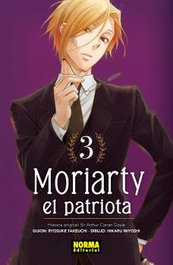 Moriarty el Patriota 03, Ryosuke Takeuchi - Norma Editorial