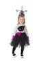 Creaciones Llopis Disfraz Infantil Vampiresa Dientecitos Talla-1 3-5 Años