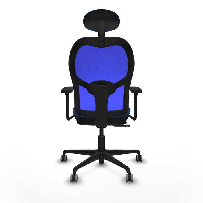 PIQUERAS Y CRESPO Silla de oficina Jorquera Azul con Mecanismo Sincro/Traslack
