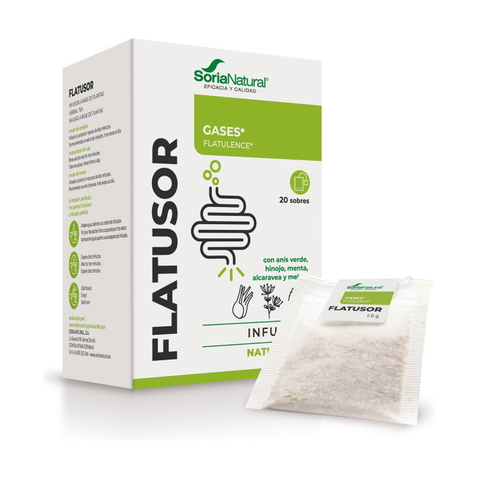 Soria Natural Natusor 22 Flatusor Aerofane Infusión 20 Filtros Soria Natural Natusor 22 Flatusor Aerofane Infusión 20 Filtros