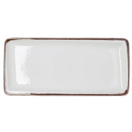 Bandeja Rectangular Porcelana Orion Hydrozero Bidasoa 34x16 cm (6 Unidades)