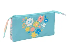 Portatodo Moos Fiori Multicolor 22 x 12 x 3 cm