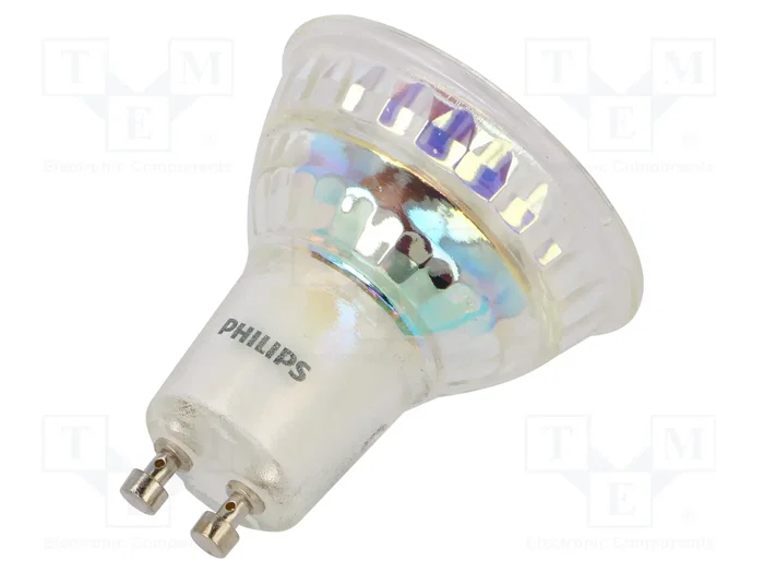 PHILIPS Lámpara LED GU10 Blanco Caliente 3,5W PHILIPS Lámpara LED GU10 Blanco Caliente 3,5W