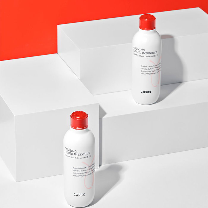 Cosrx Tónico Vegano Calming Liquid Intensive 125 ml - Calma Piel Inflamada, Regula Sebo, Anti-Acné Cosrx Tónico Vegano Calming Liquid Intensive 125 ml - Calma Piel Inflamada, Regula Sebo, Anti-Acné