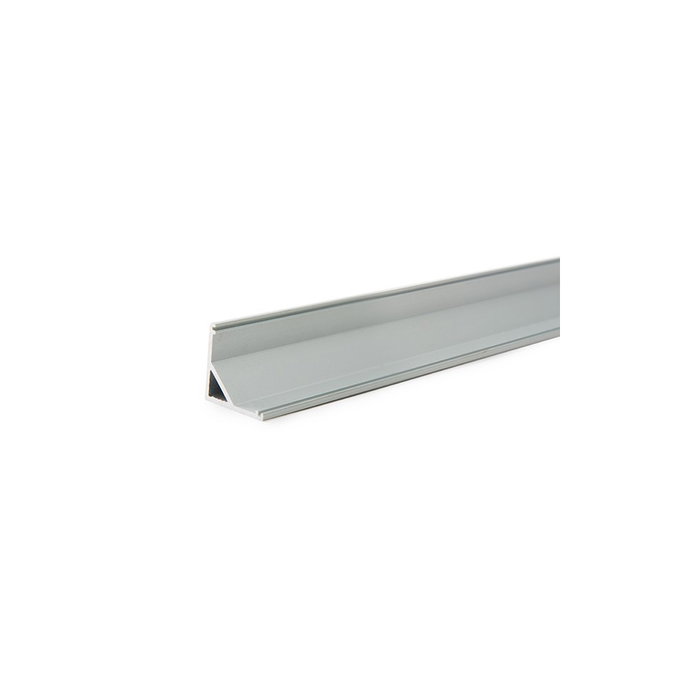 Greenice Perfil de Aluminio para Tira LED Instalación Esquinas con Difusor Opal x 1M Greenice Perfil de Aluminio para Tira LED Instalación Esquinas con Difusor Opal x 1M