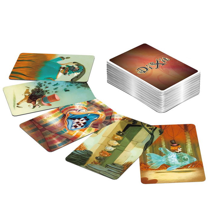 Libellud Dixit Origins Expansión - Juego de Mesa y Cartas con 84 Cartas Nuevas, Ilustraciones de Clement Lefevre, para 3 a 6 Jugadores, Edad 6+, Idioma Spanish/Portuguese