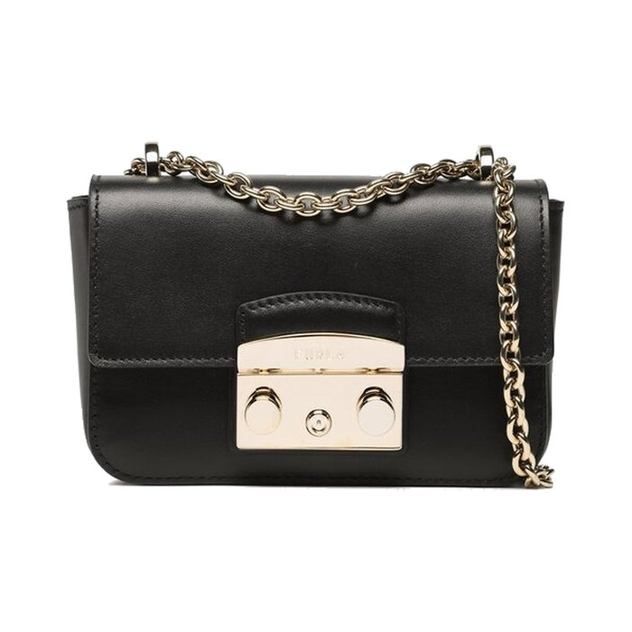 Furla Metropolis Bandolera Negra en Piel de Vaca Furla Metropolis Bandolera Negra en Piel de Vaca