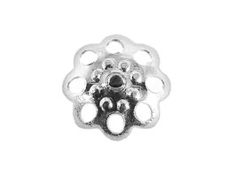 Innspiro Capuchón metálico plateado 5,8x1,0mm