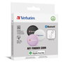 Verbatim My Finder Coin Bluetooth Tracker Negro Rosa Blanco IP66 (3er Pack)