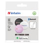 Verbatim My Finder Coin Bluetooth Tracker Negro Rosa Blanco IP66 (3er Pack)