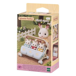 Sylvanian Families: Carrito de Trillizos