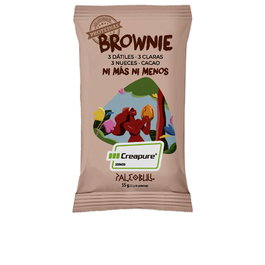 Paleobull Barrita Energética Brownie 55 g - Snack 100% Natural Alto en Proteínas
