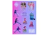 Safta Set pegatinas k-pop demon hunters stationery