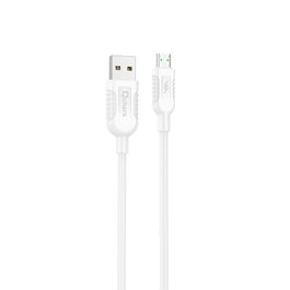 Qcharx Athens Cable USB a Micro Carga Rápida 3A 1m Refuerzo Anti-rotura PVC 18W Transferencia Datos
