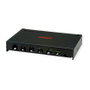 ROLINE Mini-Patchpanel Cat.6A, 6x RJ45, 0.5HE, Negro