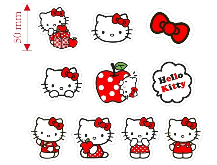 Safta Set de 10 Gomas de Borrar Hello Kitty Safta Set de 10 Gomas de Borrar Hello Kitty