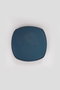 Hermia ST001106FQ08A000000MAYD100 Juego de Platos de Postre de Cerámica Azul Oscuro 22x22x2.3 cm (6 Piezas)