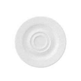 Ariane Prime Platillo Espresso 13 cm, Plato para Café, Vitroporcelana, Acabado Moca (Set de 12)