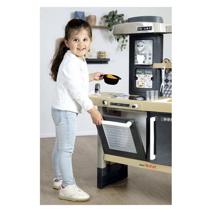Smoby Cocina de juguete Tefal Evo 7600312308 para niños/as 3+ años con encimera y horno, multicolor