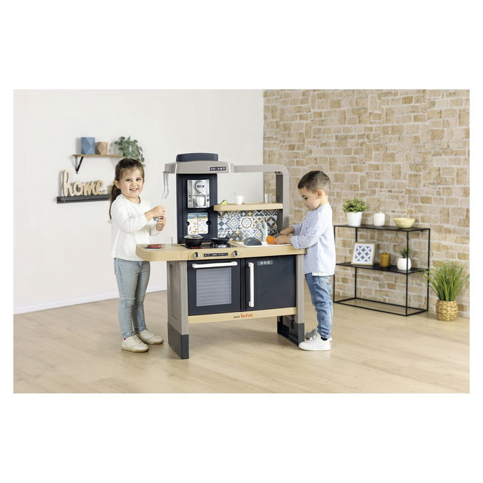 Smoby Cocina de juguete Tefal Evo 7600312308 para niños/as 3+ años con encimera y horno, multicolor