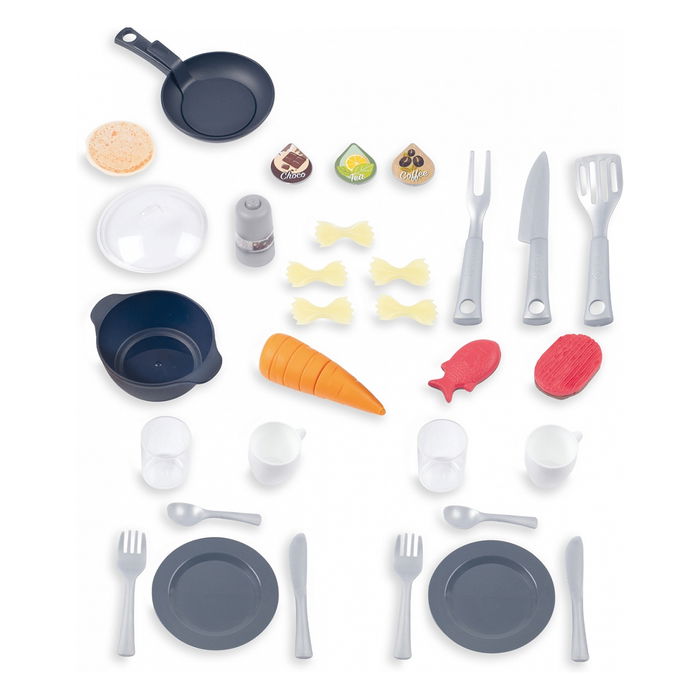 Smoby Cocina de juguete Tefal Evo 7600312308 para niños/as 3+ años con encimera y horno, multicolor