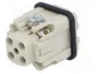ILME CKM03 Conector HDC Macho CK de 4 Pines