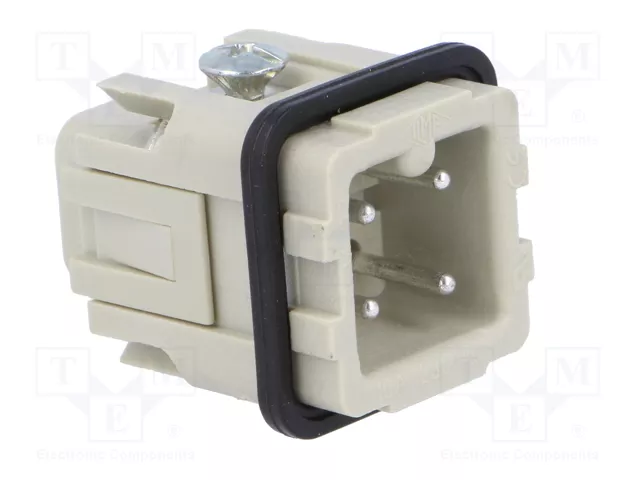ILME CKM03 Conector HDC Macho CK de 4 Pines
