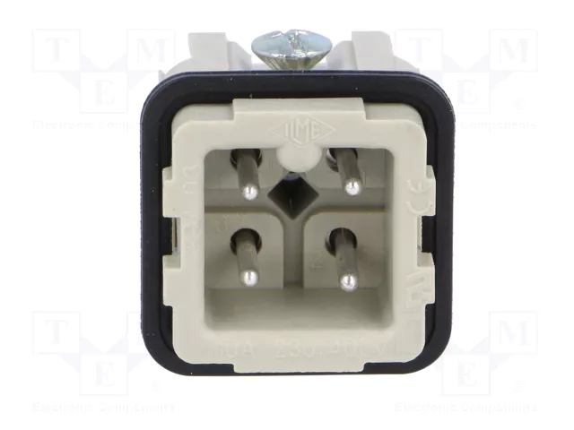 ILME CKM03 Conector HDC Macho CK de 4 Pines