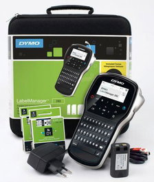 Dymo LabelManager 280 Impresora de Etiquetas, Teclado QWERTY, Incluye Etiquetas D1 (6-12 mm) y Cargador