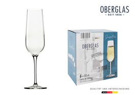 Inde Set 6 Copas de Champagne "Sen" 22 cl (4 x 5 x 22 cm)