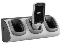 Zebra CRD-MC18-3SLOTH-01 Cargador de Dispositivo Móvil PDA de 3 Ranuras Gris